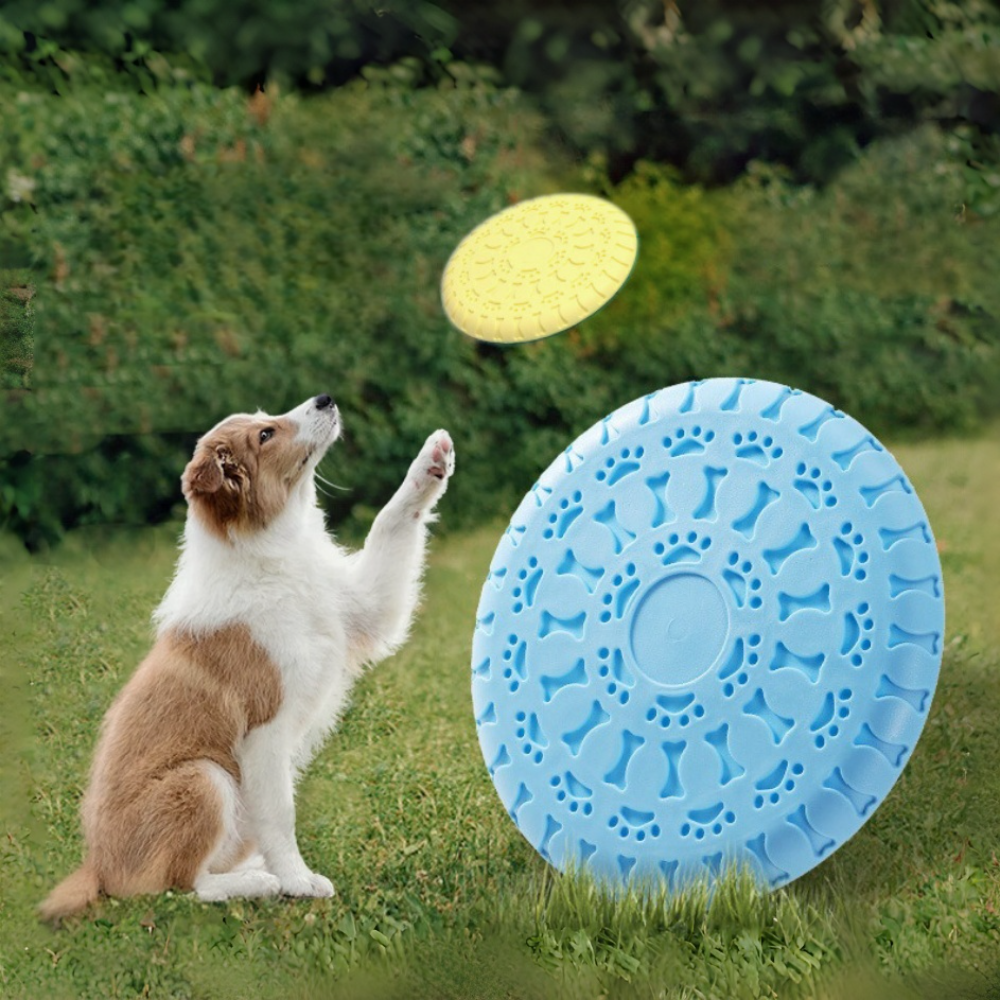 Frisbee Freestyle Disc - Durable Flying Disc for Medium/Large Dogs: