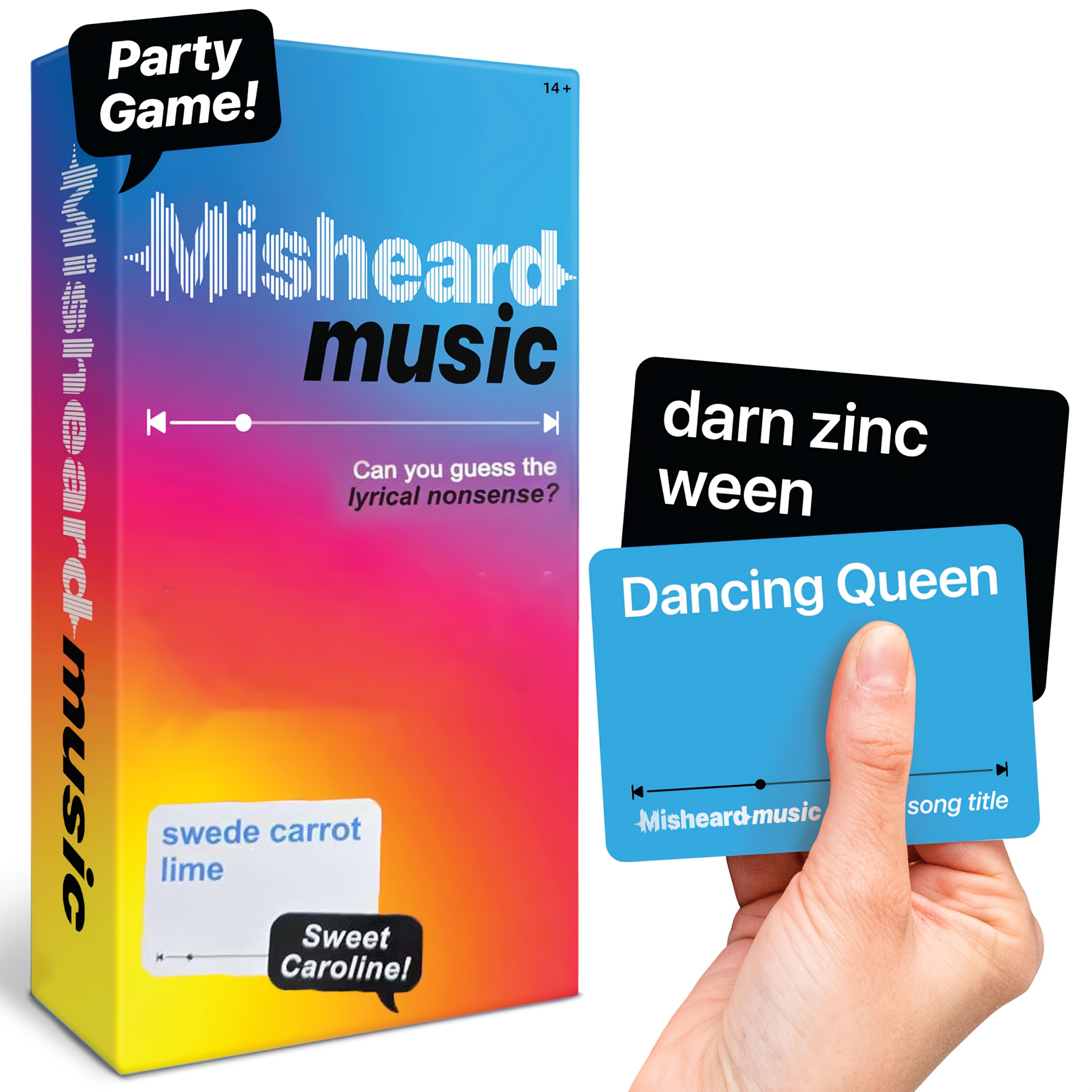 Party Games Quotes - 500 Funny Song Lyrics Cards Puzzle