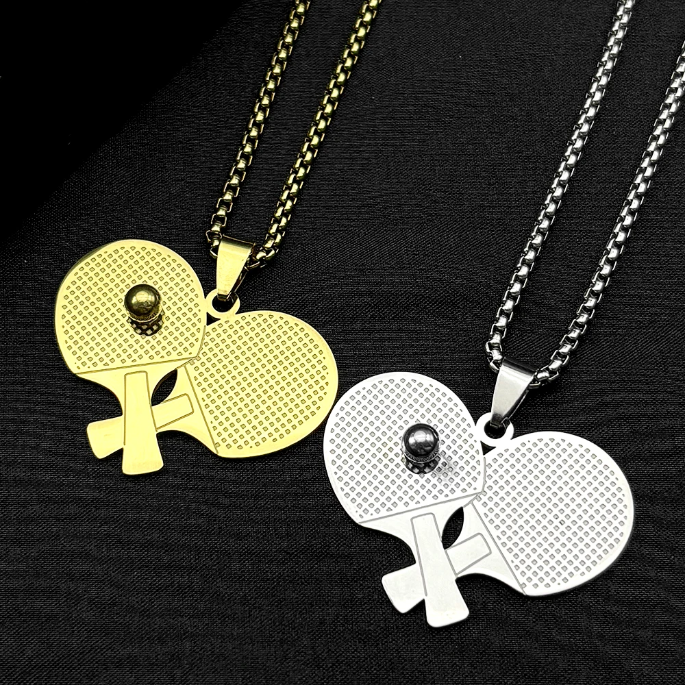 Party Games Jenga - Table Tennis Racket Ball Chain Women