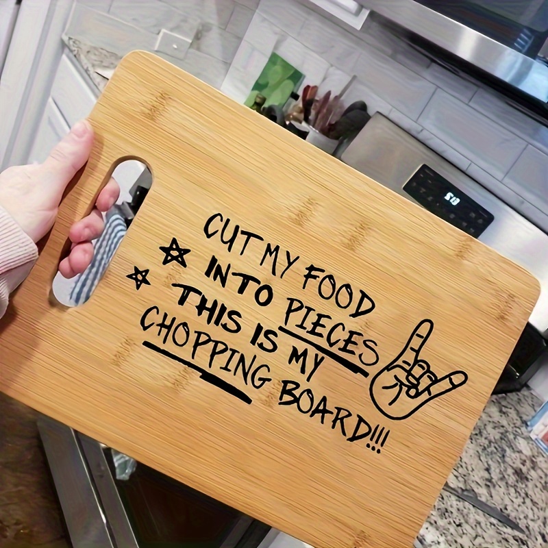 Cornhole Board Set - Cutting Board, Engraved Cutting Board, Cut