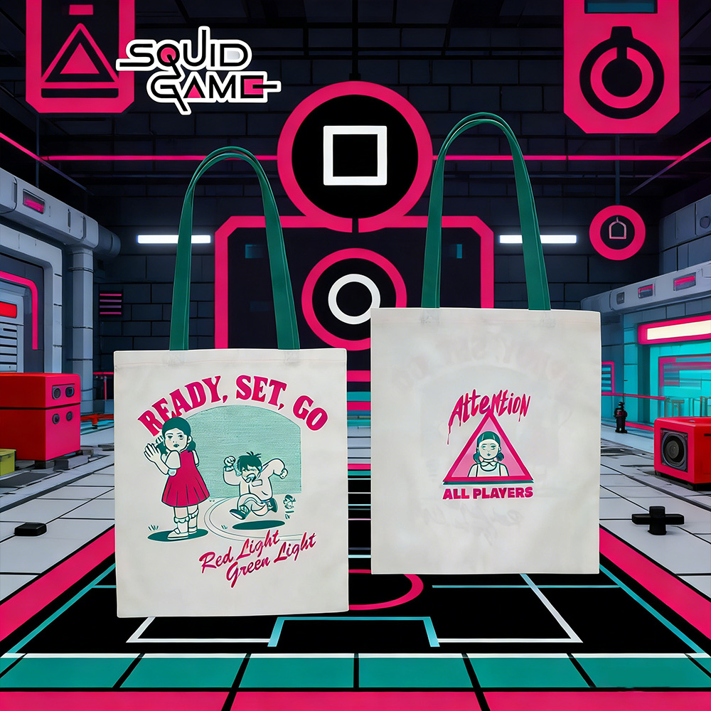Party Games Netflix - 1PC Squid Game Officially Licensed Totes