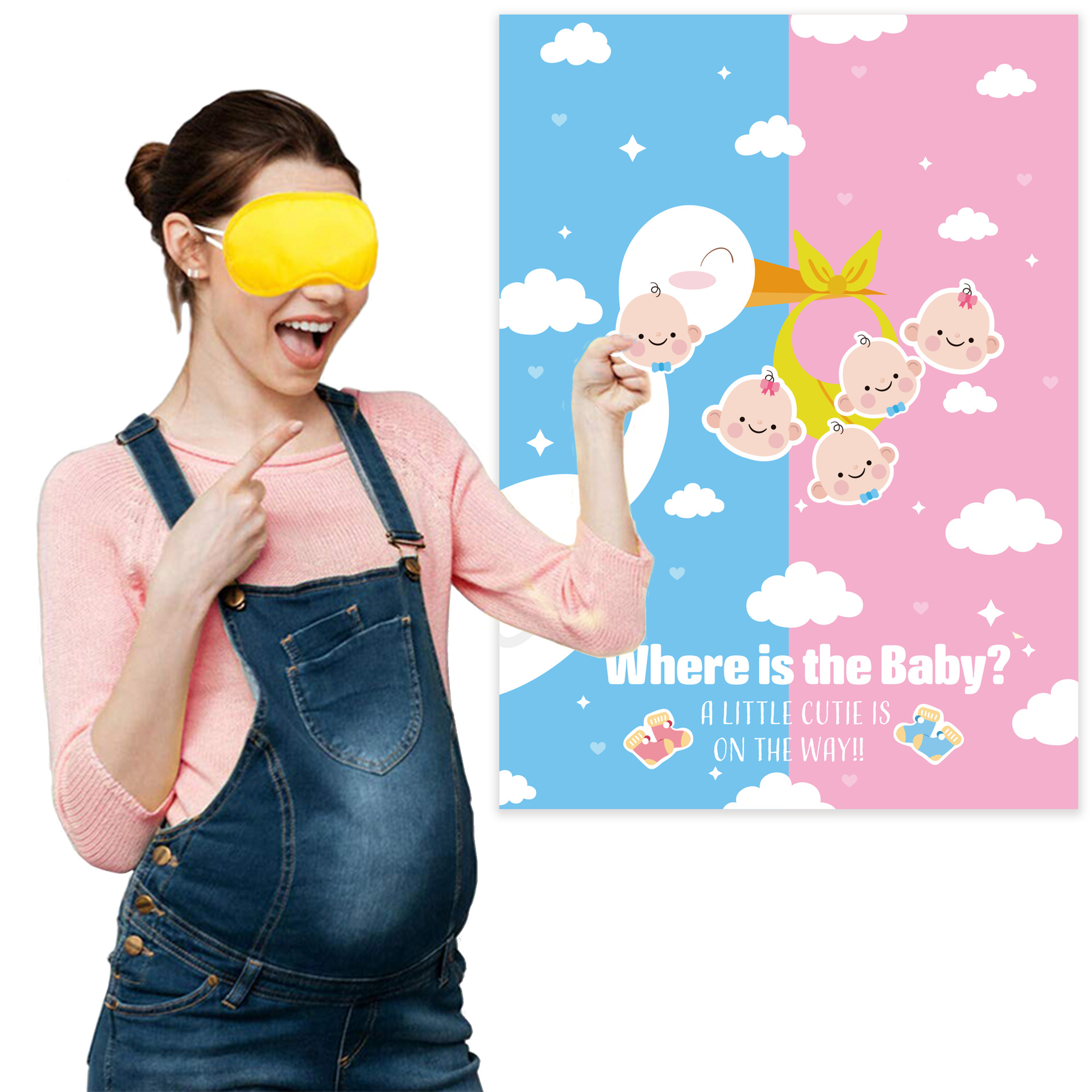 Party Games Shop - Gender Revealing Baby's Secrets Team Game