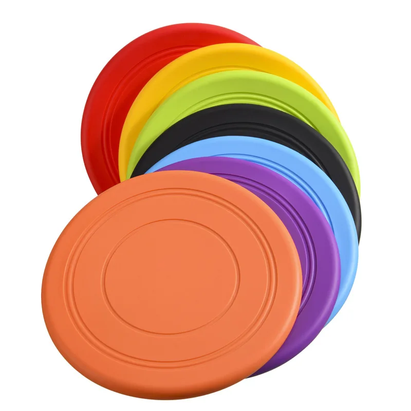 Frisbee Freestyle Disc - Flying Dog Toy Funny Chewing Silicone