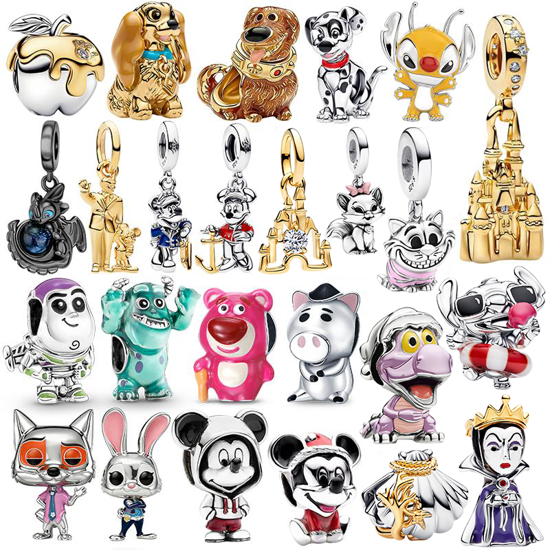 Zootopia Party Games - 2026 New 925 Silver Disney Charms