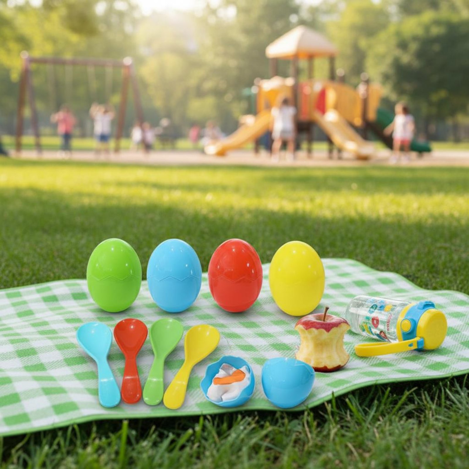 Party Family Games - 4 Sets Oval and Spoon Challenge