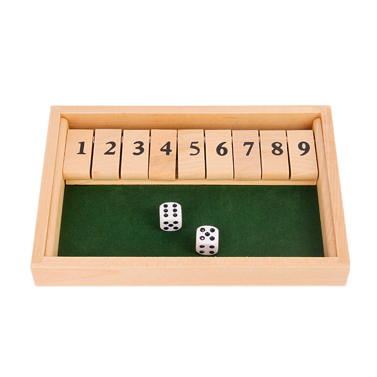 Close The Box Dice Board 2-4 P - مراجعة Party Games For 3 People وسعره