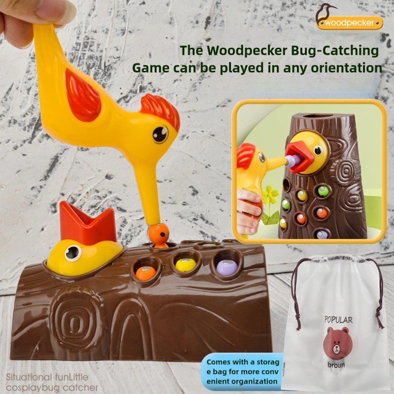 Woodpecker Feeding Game Toy, M - مراجعة Party Games For 3 People وسعره