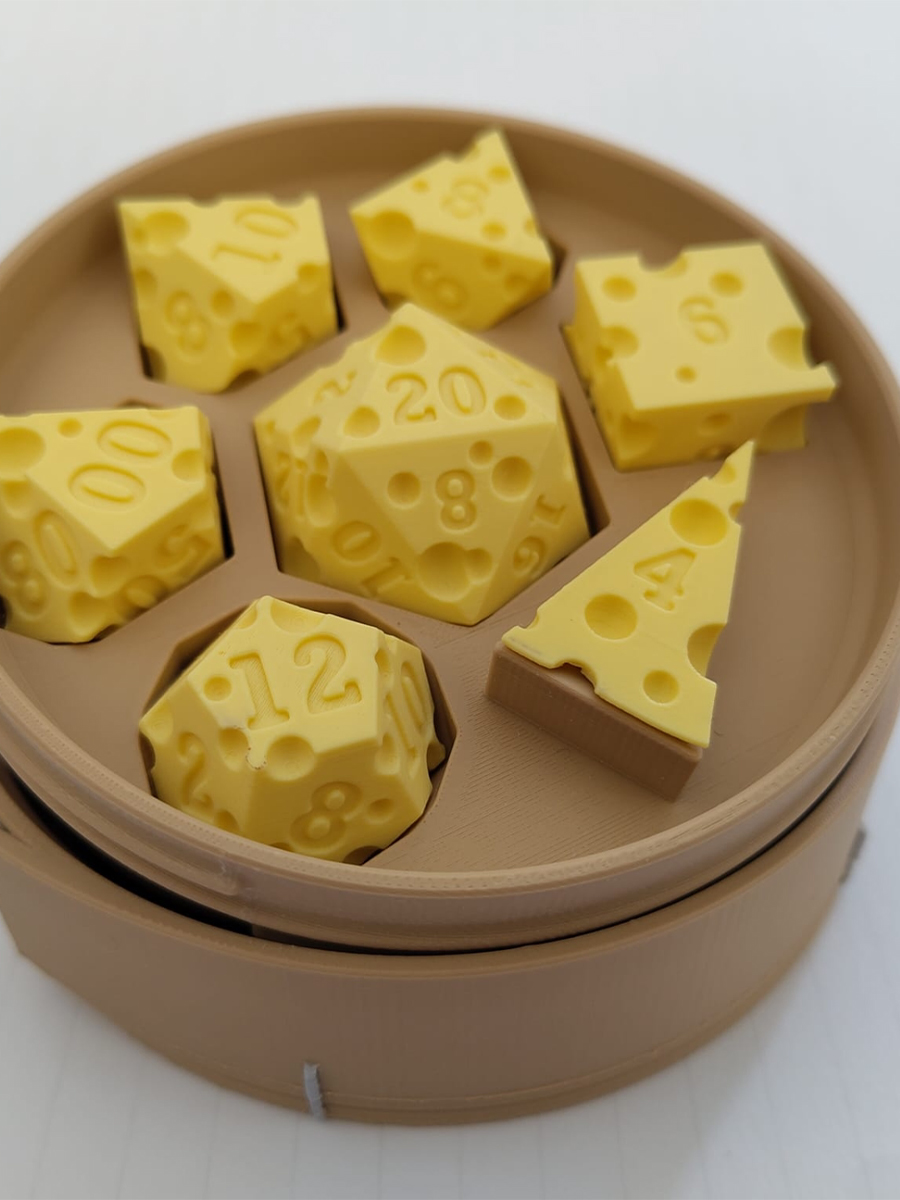 Layered Multi-Sided Cheese Dic - مراجعة Party Games Easter For Family وسعره