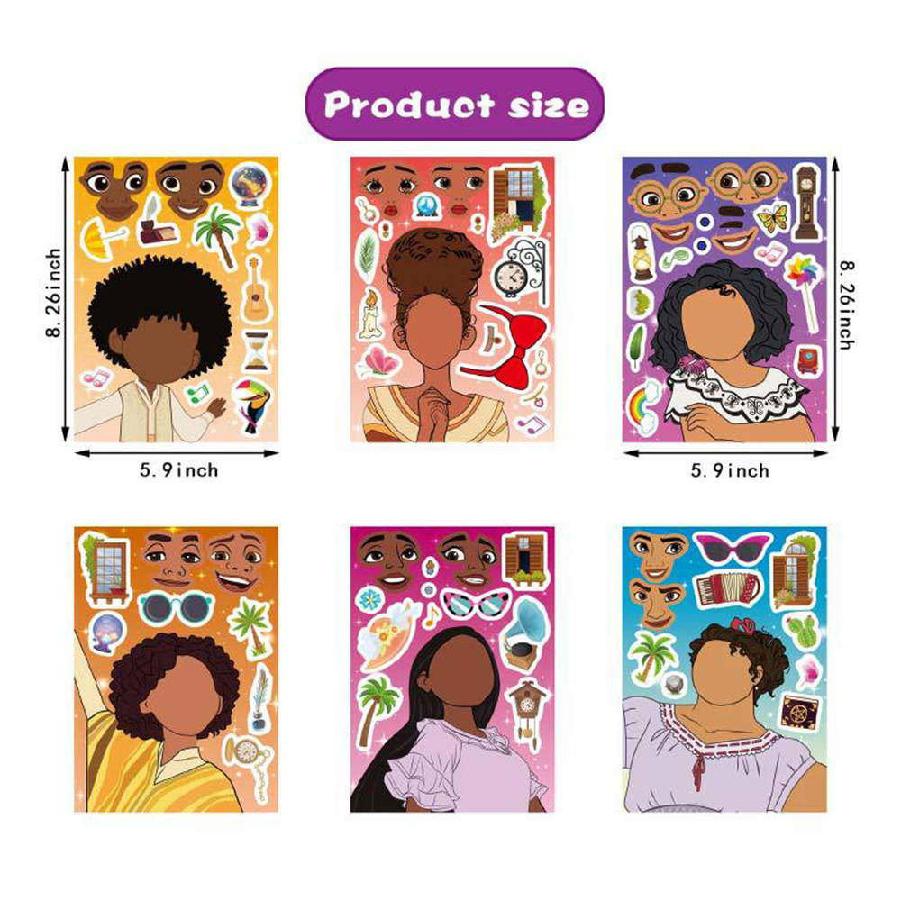 6/12Sheets Disney Encanto Puzz - مراجعة Party Games Instagram وسعره