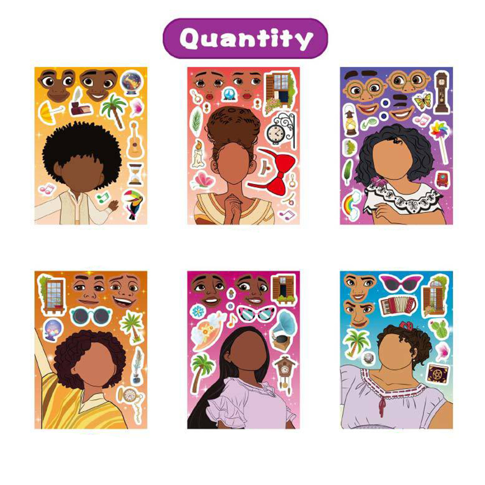 6/12Sheets Disney Encanto Puzz - مراجعة Party Games Instagram وسعره