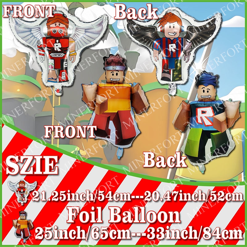ROBLOXED Themed Foil Aluminum  - مراجعة Party Games Easter For Family وسعره