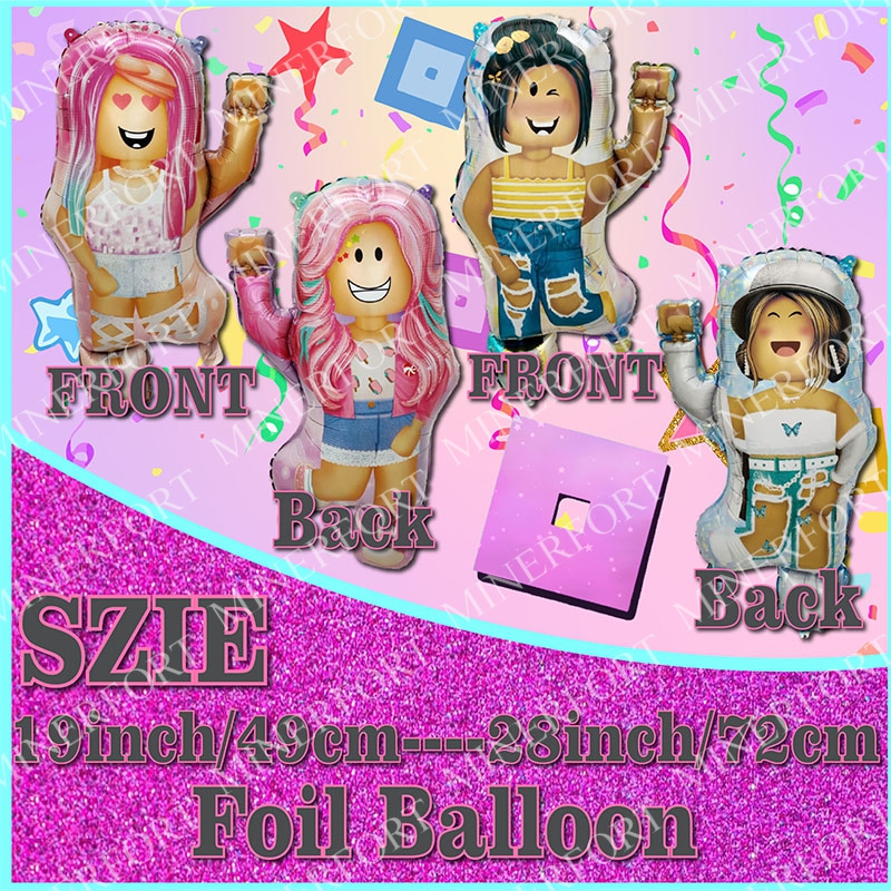 ROBLOXED Themed Foil Aluminum  - مراجعة Party Games Easter For Family وسعره