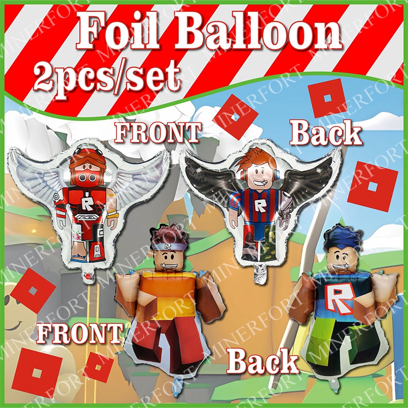 ROBLOXED Themed Foil Aluminum  - مراجعة Party Games Easter For Family وسعره