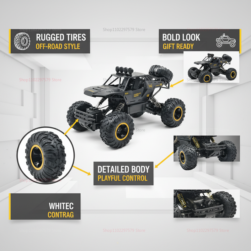 1:12 Scale All Terrain RC Cars - مراجعة Party Games You Can Play وسعره