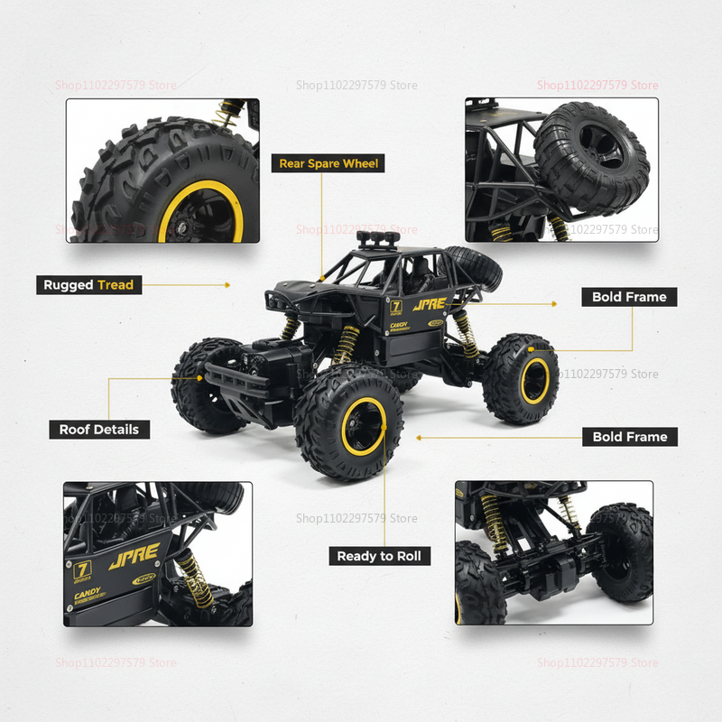 1:12 Scale All Terrain RC Cars - مراجعة Party Games You Can Play وسعره