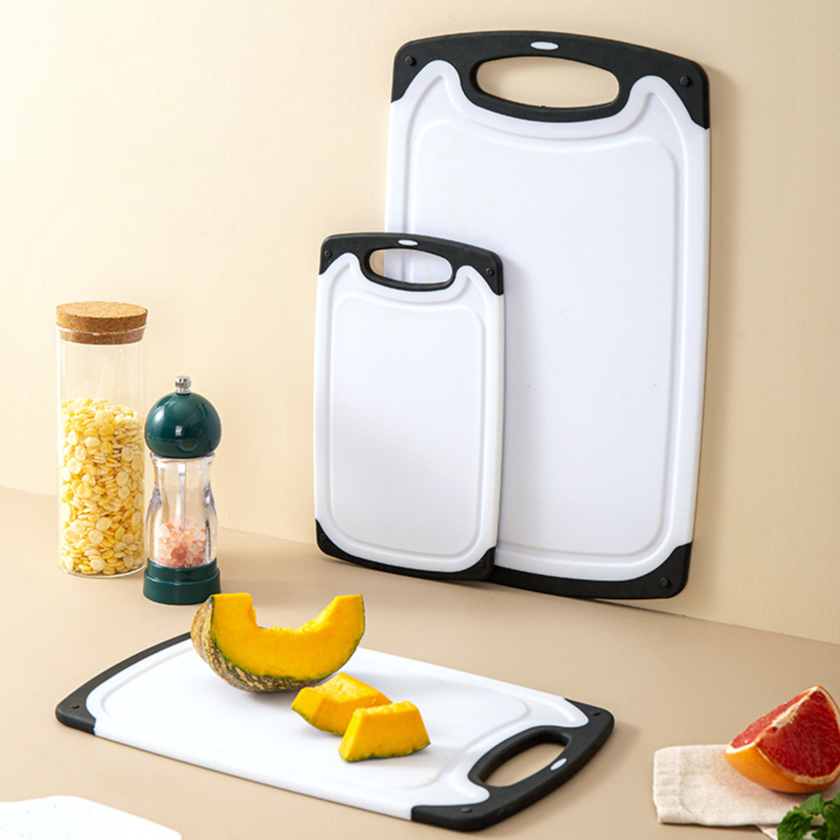 Double-Sided Plastic Cutting B - مراجعة Cornhole Board Set وسعره