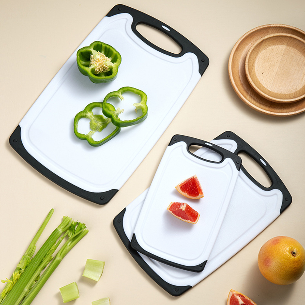 Double-Sided Plastic Cutting B - مراجعة Cornhole Board Set وسعره
