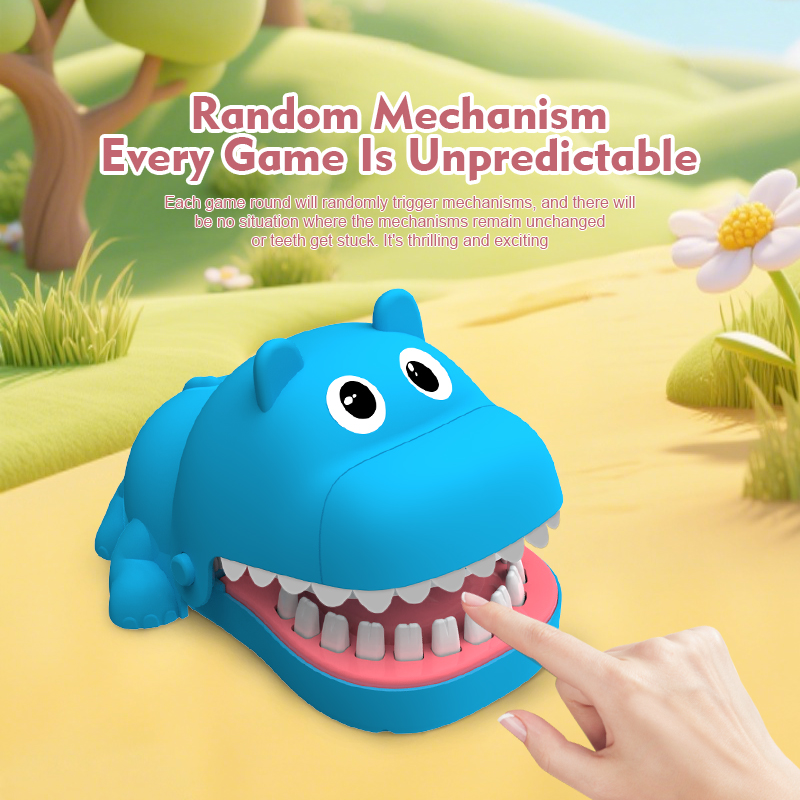 Hippo Bites Fingers Children's - مراجعة Party Games For 7 People وسعره