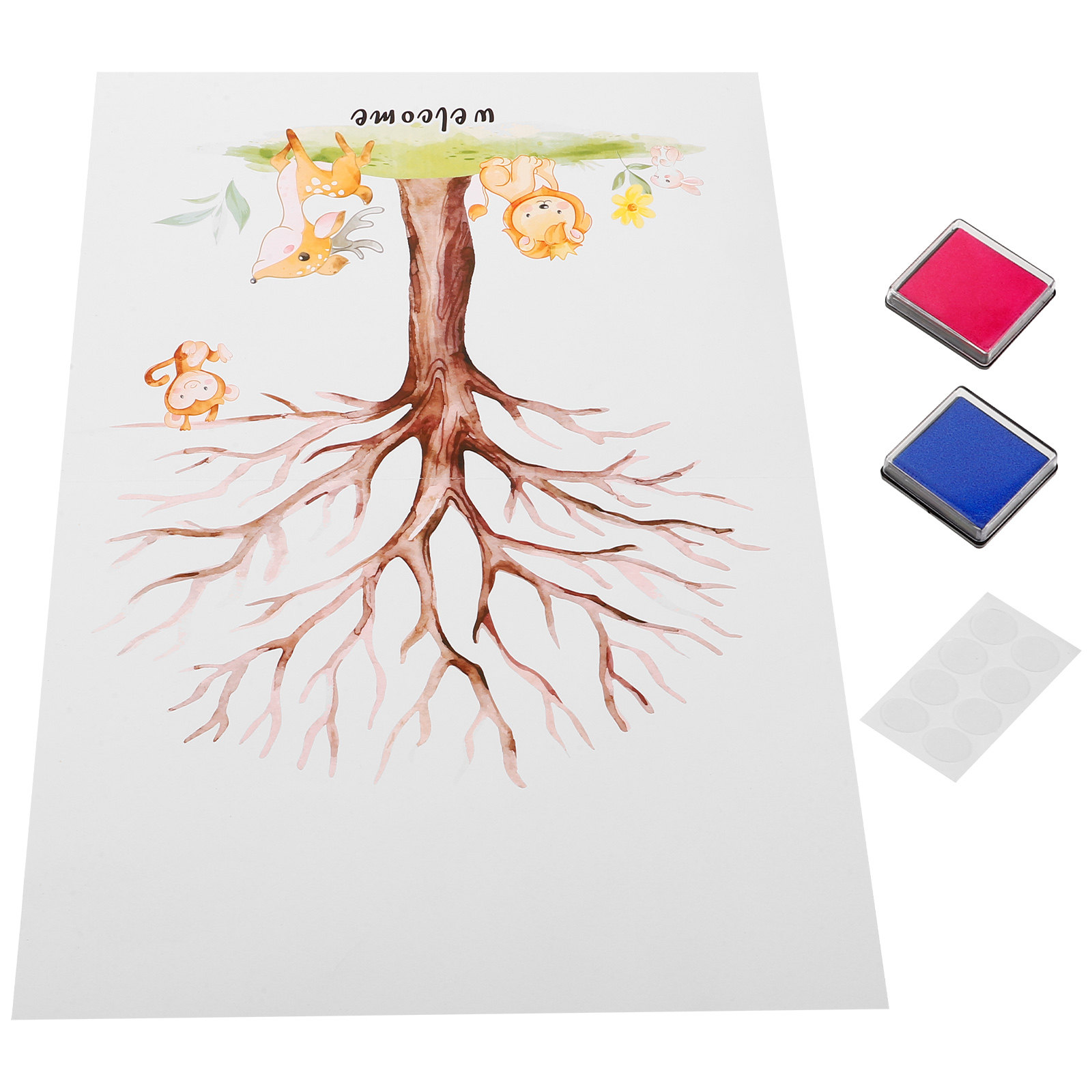 1Set Gender Reveal Fingerprint - مراجعة Book Party Games وسعره