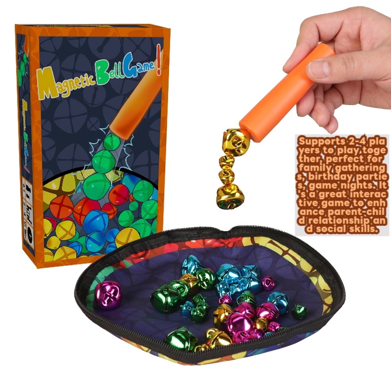 Magnetic Bell Challenge Game,  - مراجعة Party Games Easter For Family وسعره