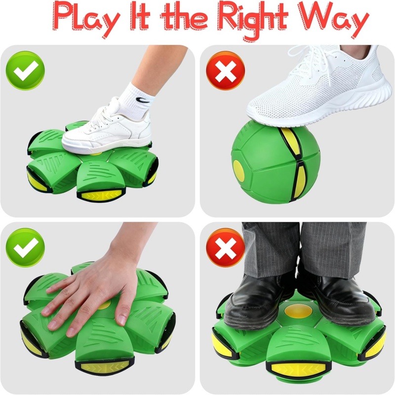 Kids Bouncing Ball Magic Flyin - مراجعة Frisbee Freestyle Disc وسعره