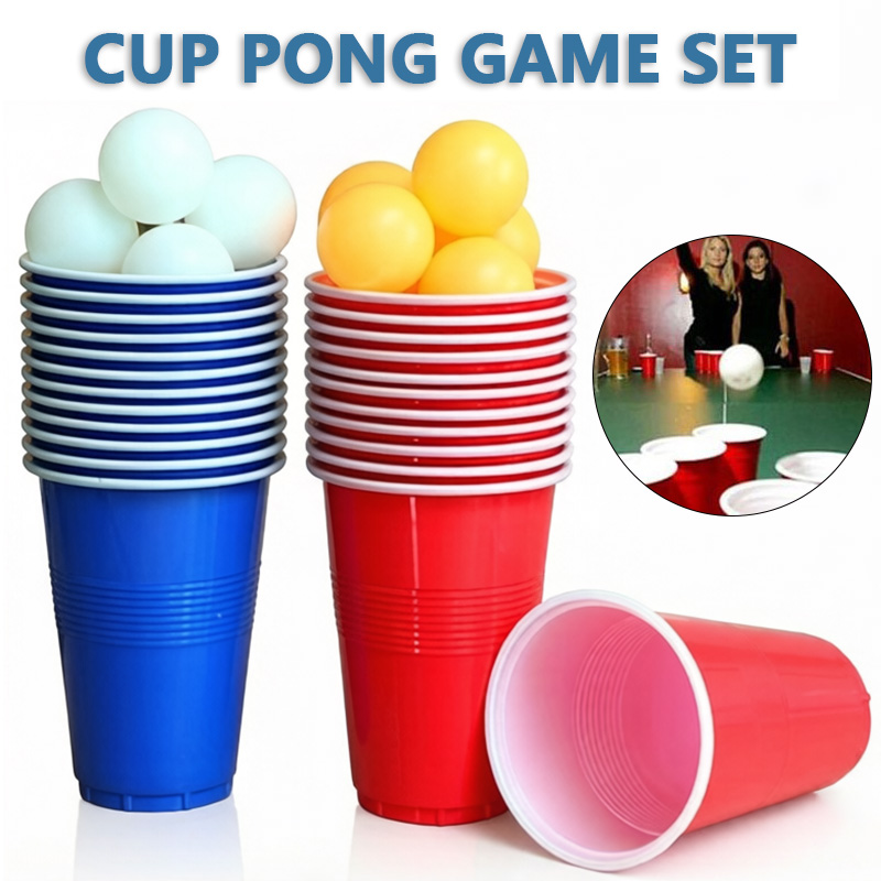 Beer Pong Game Set & Party Cup - مراجعة Party Games Jenga وسعره
