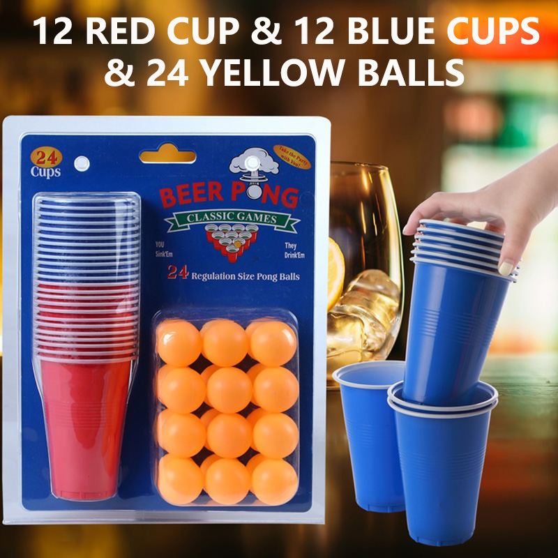 Beer Pong Game Set & Party Cup - مراجعة Party Games Jenga وسعره