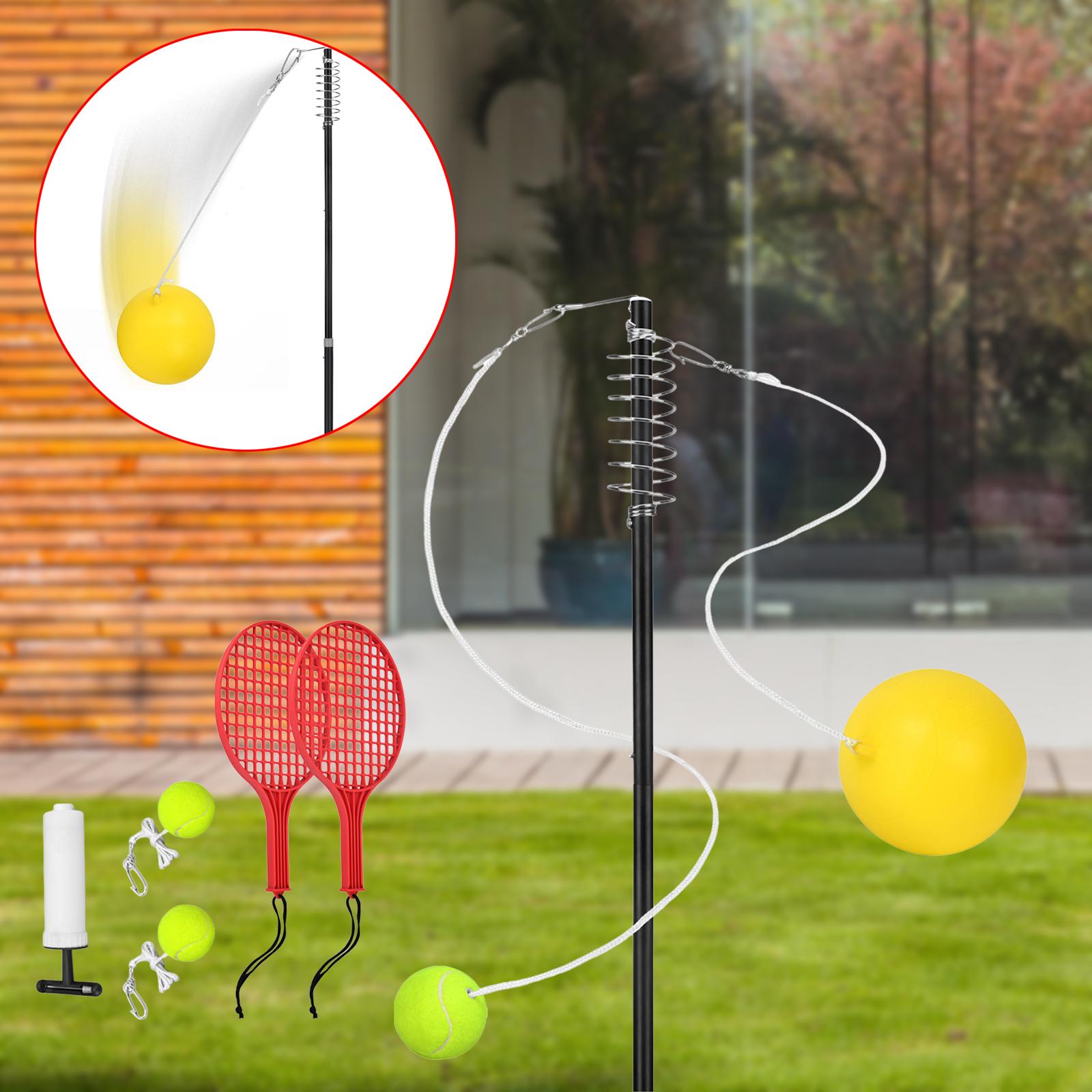 Tetherball Tennis Set Professi - مراجعة Badminton Set Garden وسعره