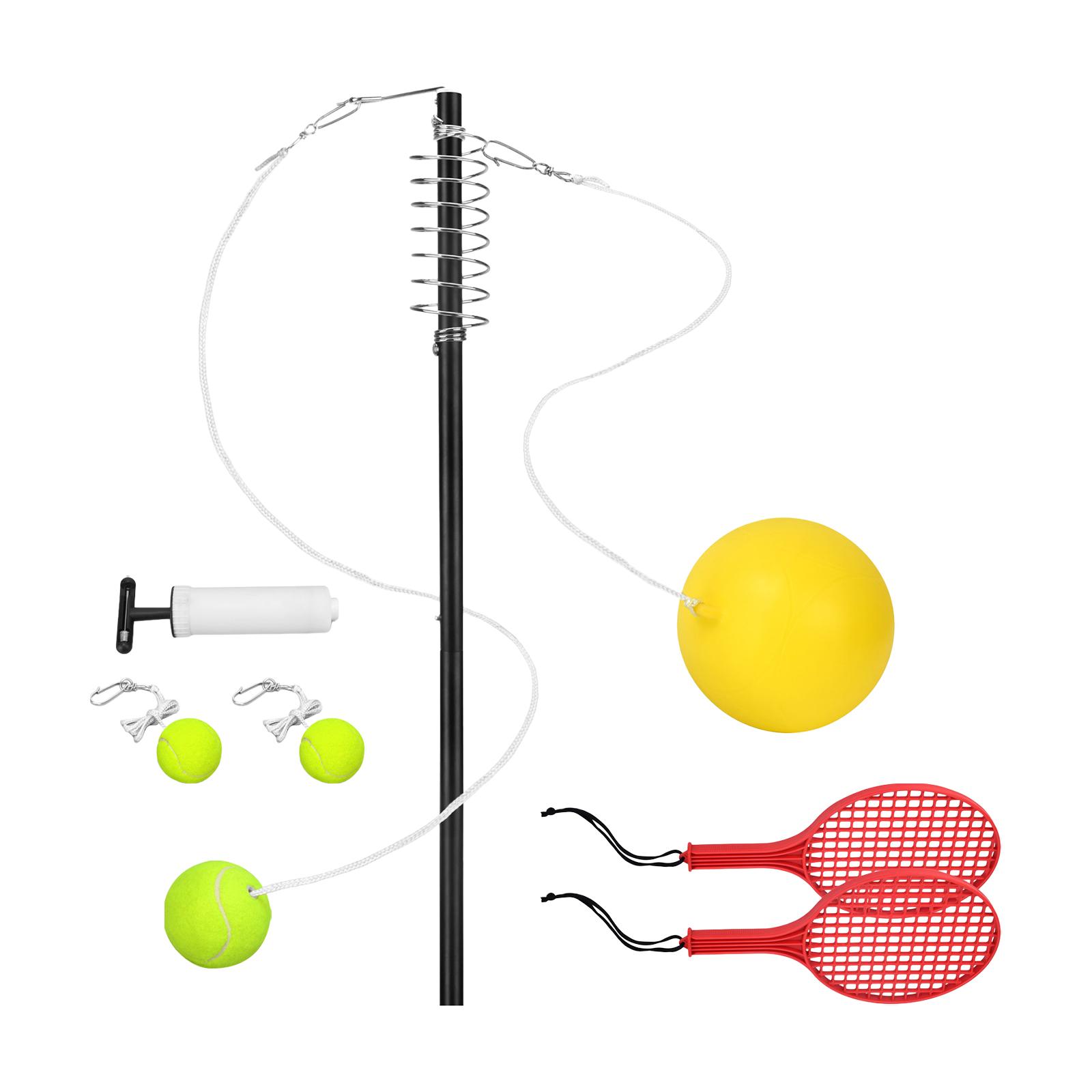 Tetherball Tennis Set Professi - مراجعة Badminton Set Garden وسعره