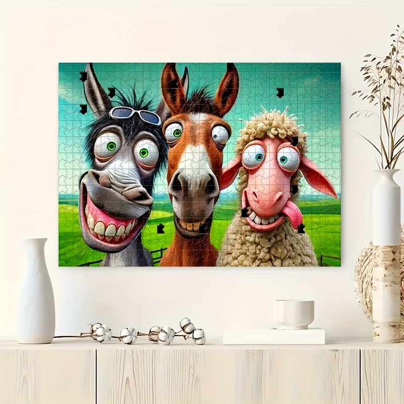 1000pcs Puzzle Game with Funny - مراجعة Party Family Games وسعره