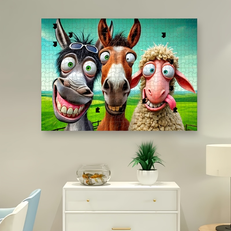 1000pcs Puzzle Game with Funny - مراجعة Party Family Games وسعره
