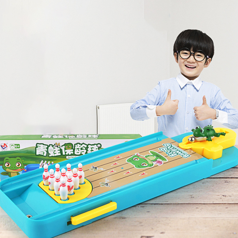 Mini Desktop Bowling Game Toy  - مراجعة Party Games You Can Play وسعره