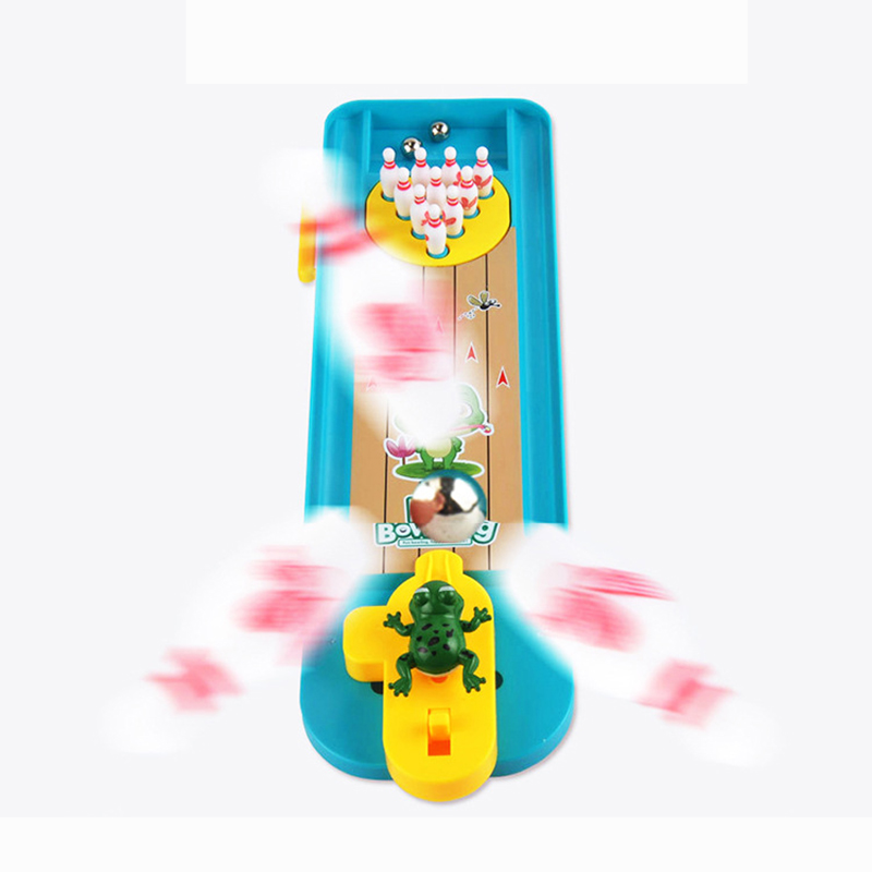 Mini Desktop Bowling Game Toy  - مراجعة Party Games You Can Play وسعره