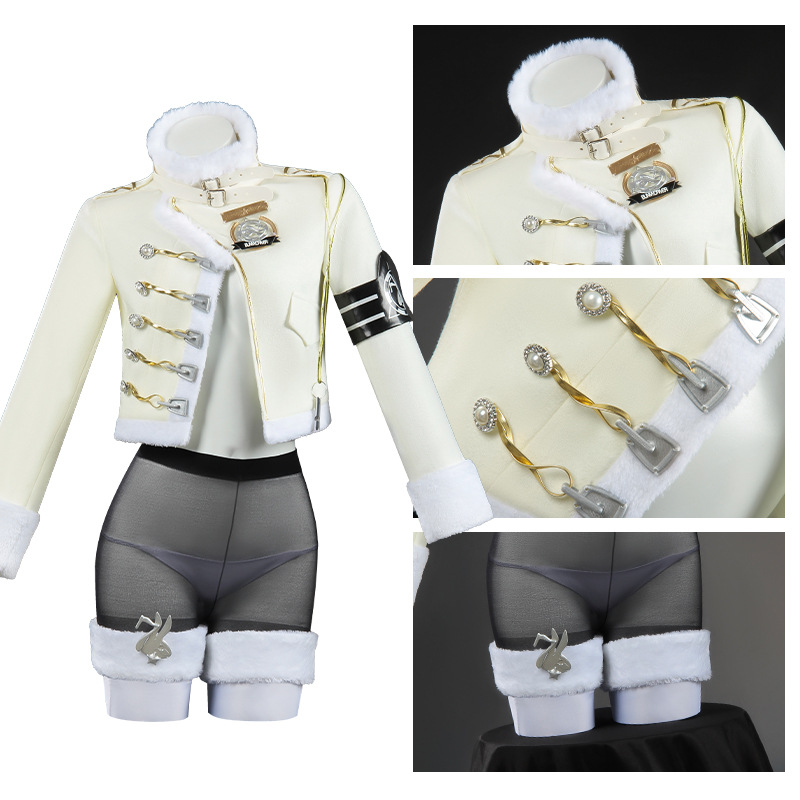 Anime Blanc Cosplay Costume Wi - مراجعة Party Games Carnival وسعره