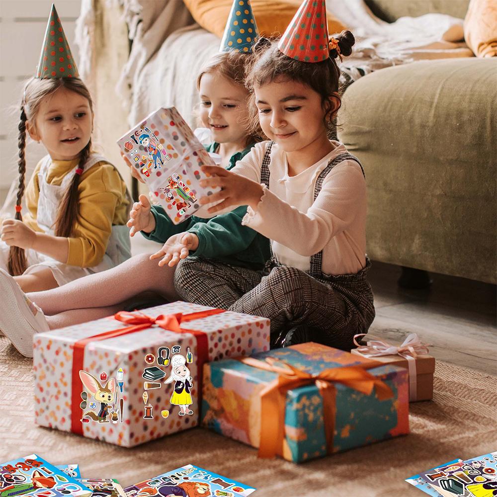 8/16pcs Disney Cartoon Zootopi - مراجعة Zootopia Party Games وسعره