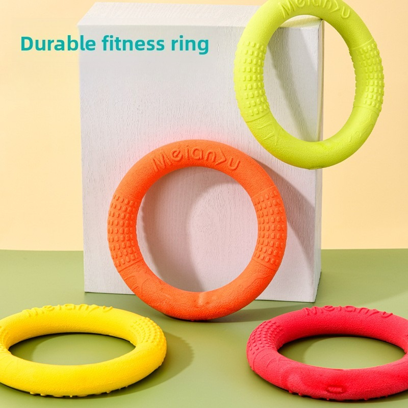 Bite-resistant soft pull-ring  - مراجعة Frisbee Freestyle Disc وسعره