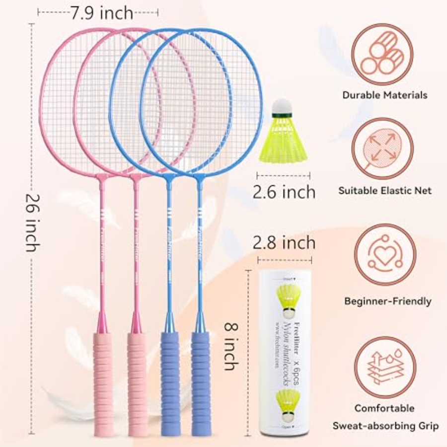 Badminton Set for Family and B - مراجعة Badminton Set Garden وسعره