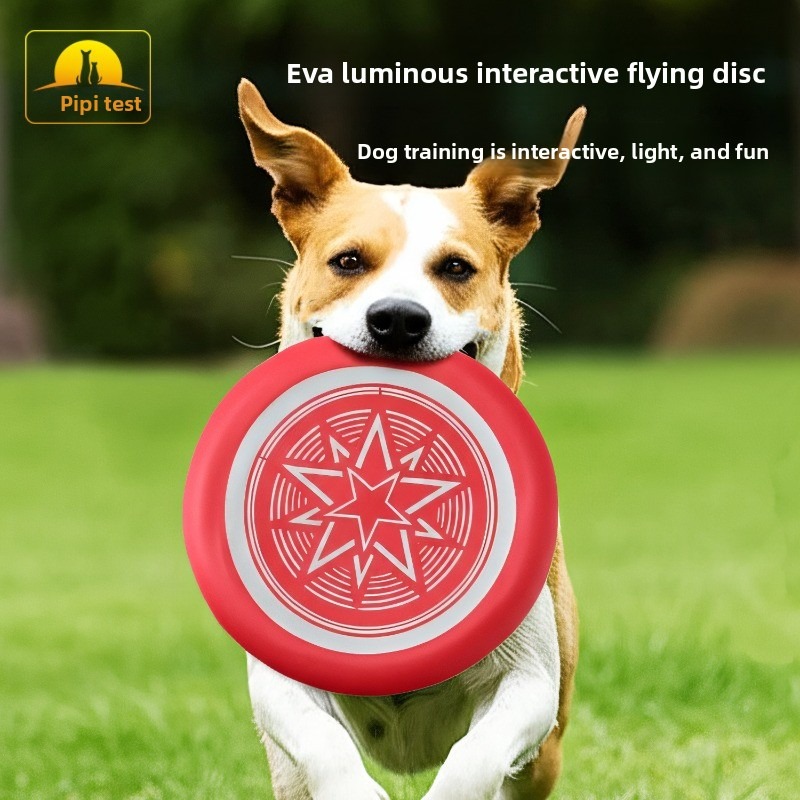 Glow in the Dark Dog Frisbee,  - مراجعة Frisbee Freestyle Disc وسعره