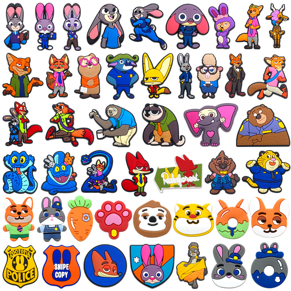 10/46Pcs New Zootopia Series S - مراجعة Zootopia Party Games وسعره