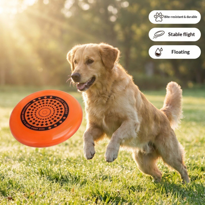 Dog Frisbee 27CM Durable Chew  - مراجعة Frisbee Freestyle Disc وسعره