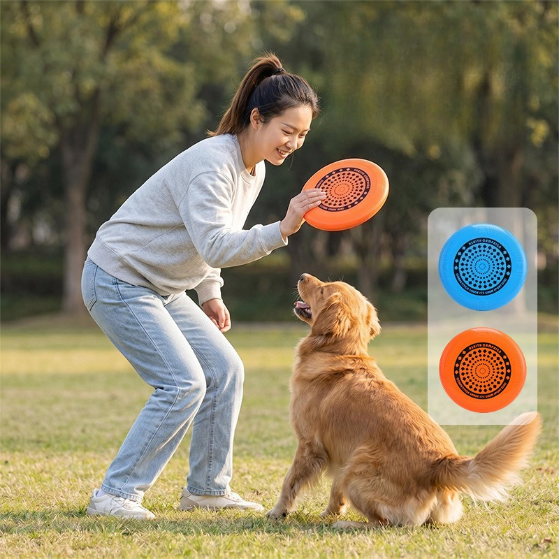Dog Frisbee 27CM Durable Chew  - مراجعة Frisbee Freestyle Disc وسعره