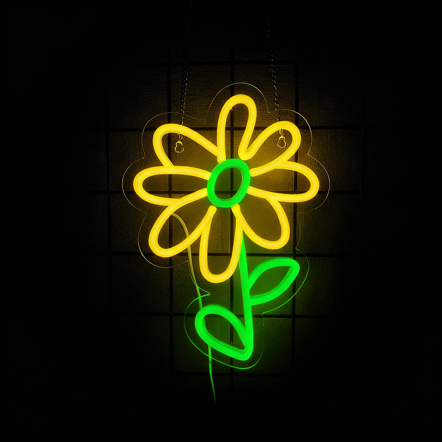Daisy Flower Led Neon Sign, Us - مراجعة Party Games Shop وسعره