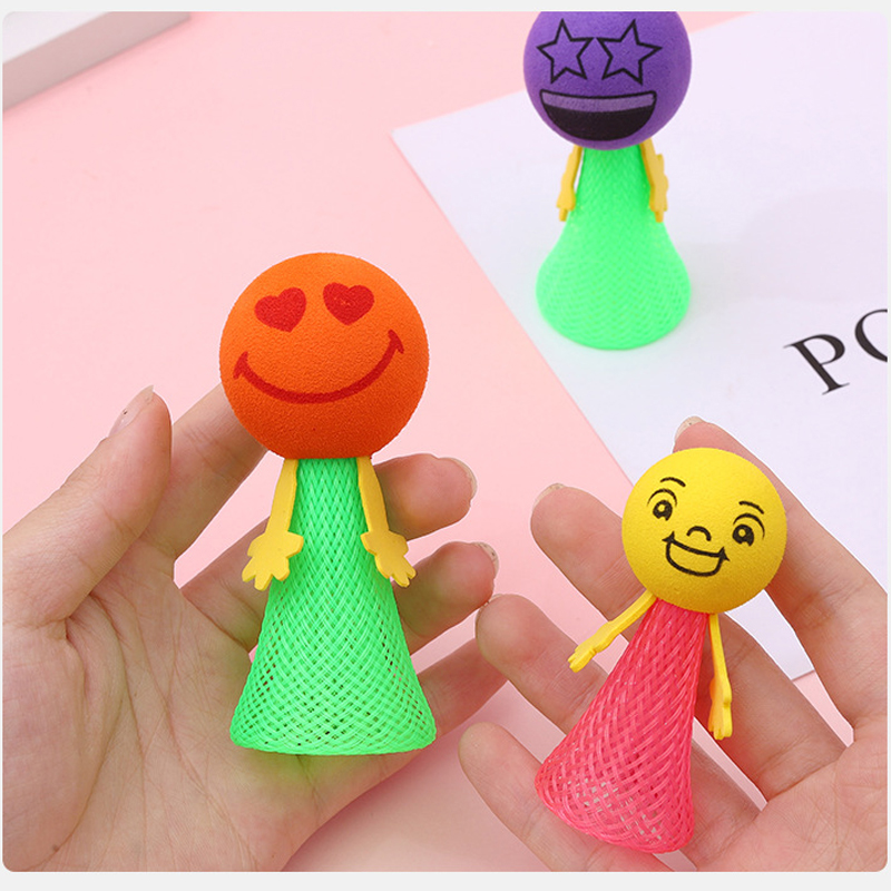 10Pcs Bounce Elf Small People  - مراجعة Party Games Jenga وسعره