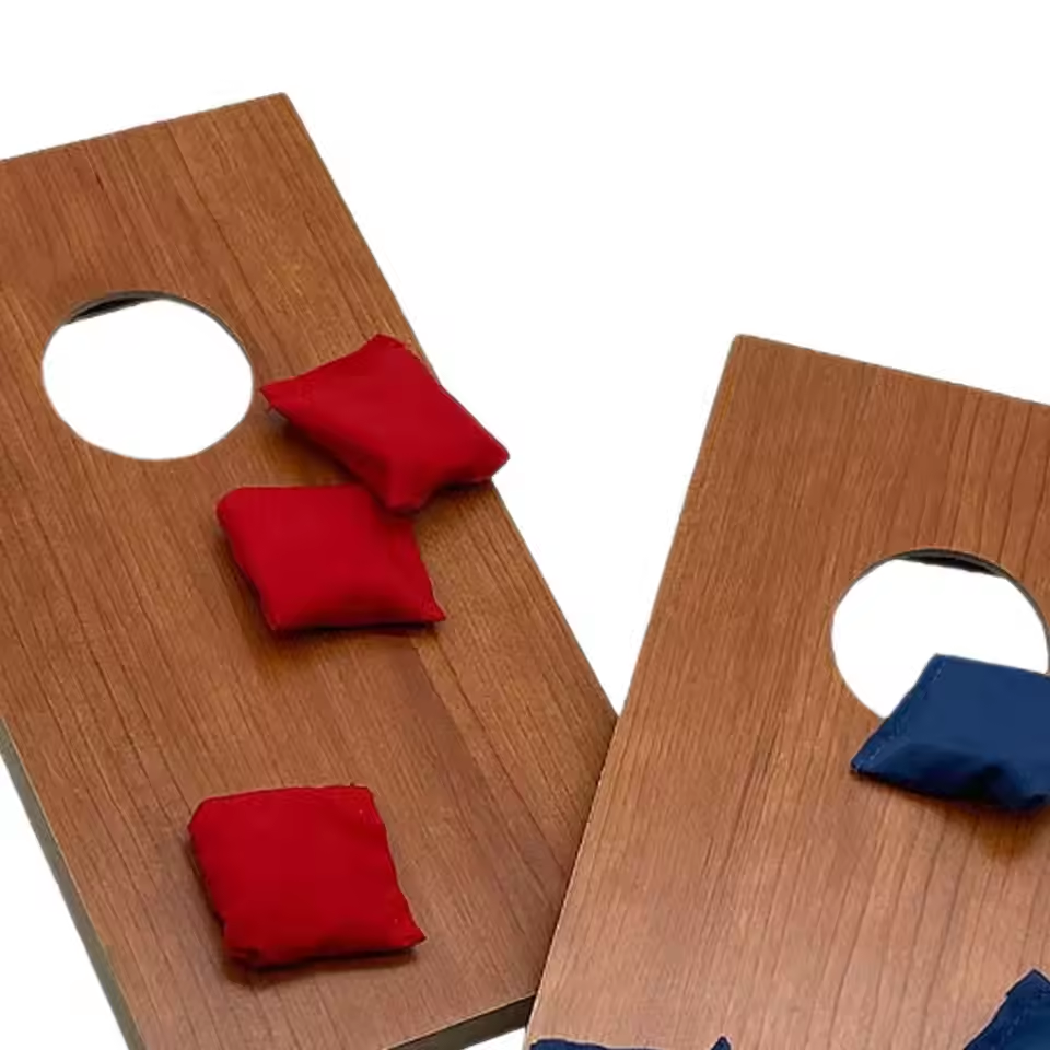 2Pcs Cornhole Set Outdoor Game - مراجعة Cornhole Board Set وسعره