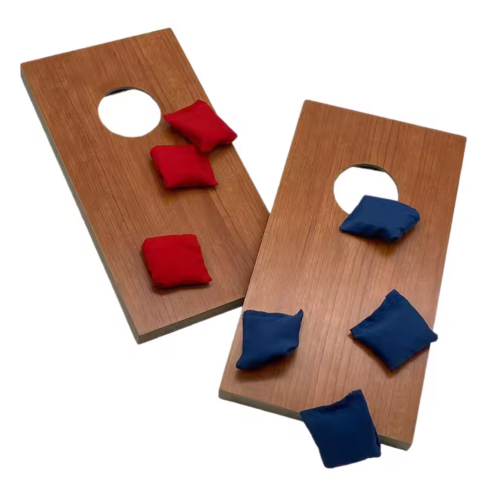 2Pcs Cornhole Set Outdoor Game - مراجعة Cornhole Board Set وسعره
