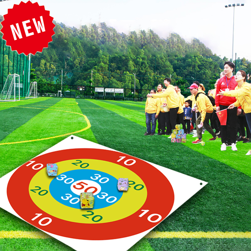 Throw Target Game sandbag Circ - مراجعة Party Games Indoor For 6 12 Year Olds وسعره