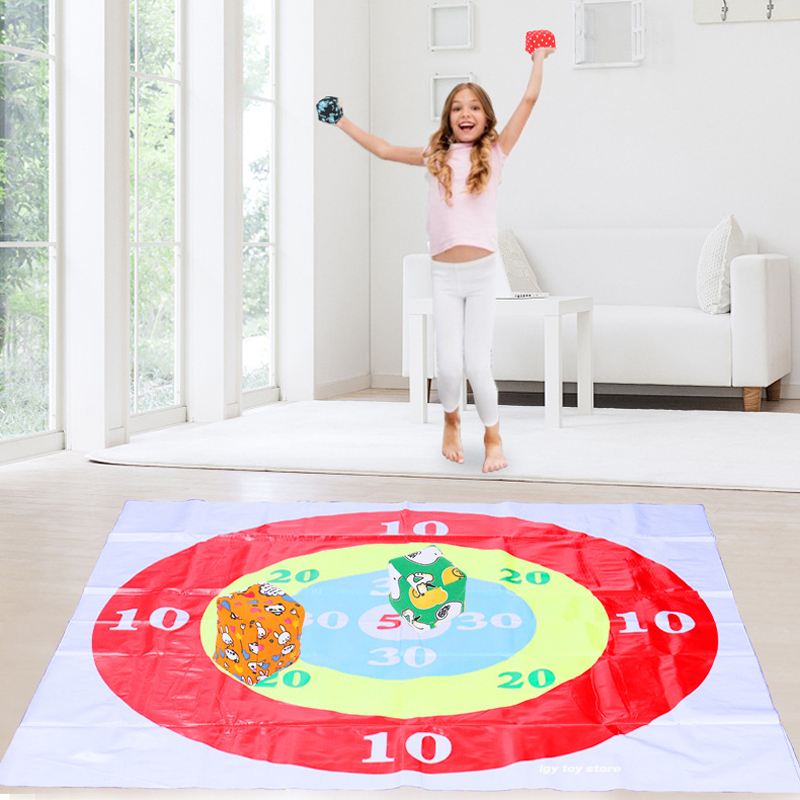 Throw Target Game sandbag Circ - مراجعة Party Games Indoor For 6 12 Year Olds وسعره