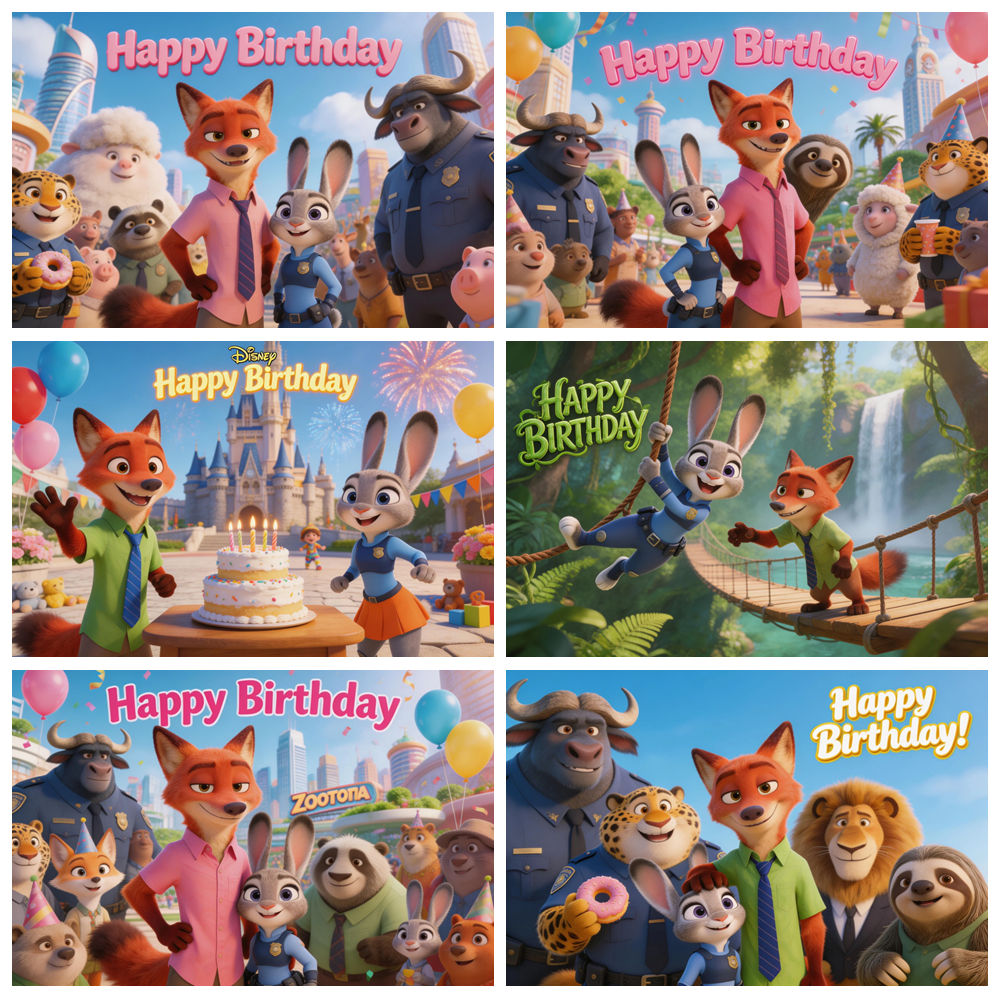 Zootopia Theme Birthday Party  - مراجعة Zootopia Party Games وسعره