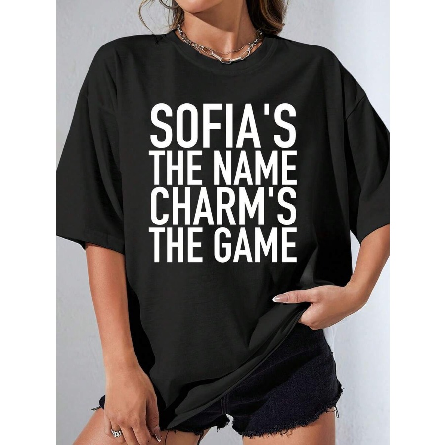 【New style】Women'S Name T-Shir - مراجعة Party Games Quotes وسعره