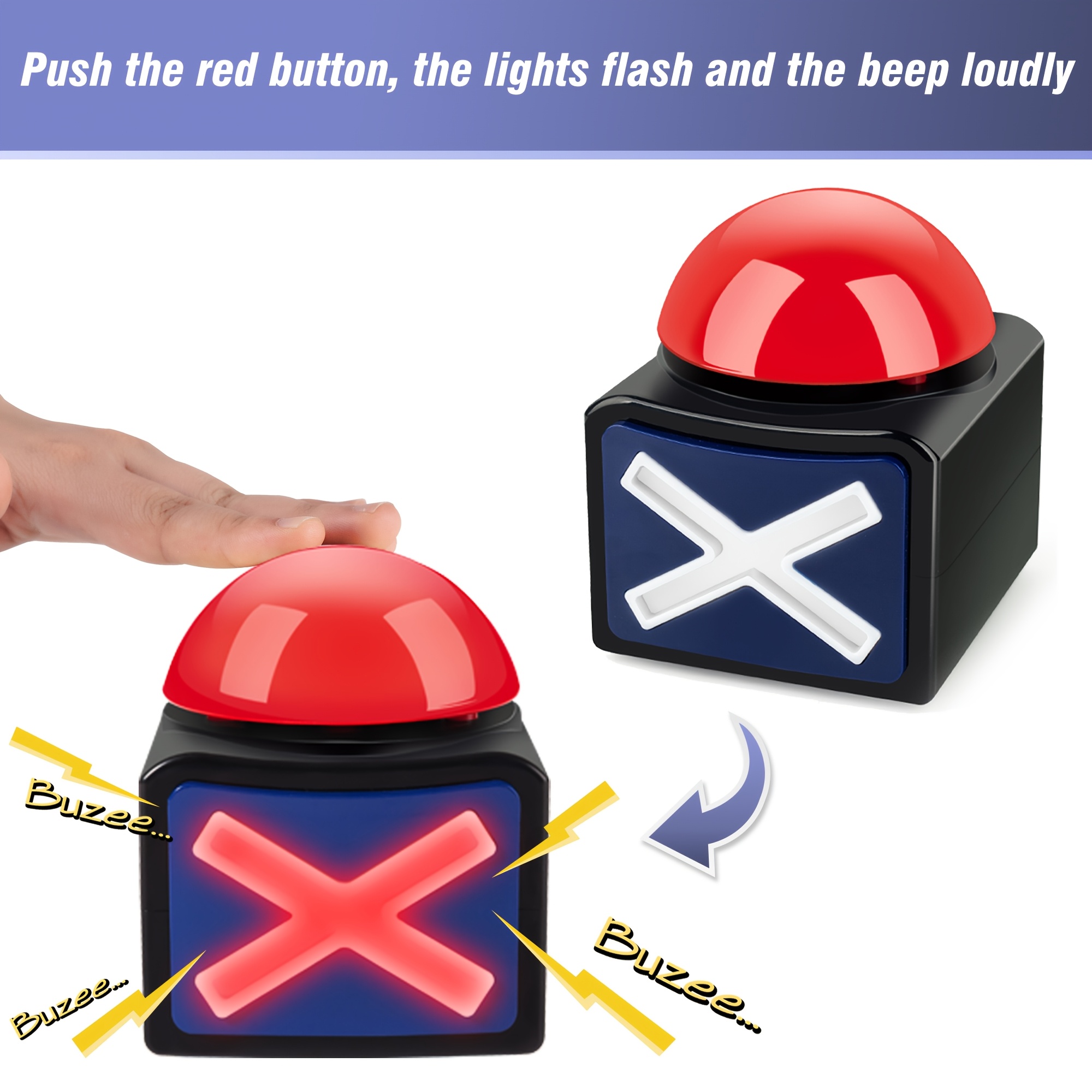 Black and Red Light-Up Sound B - مراجعة Party Games Easter For Family وسعره